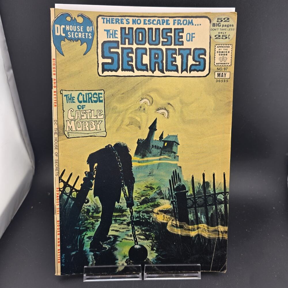 House of Secrets #97 (1972) DC Horror - VG/FN 4.0/5.0 - COMPLETE w/ Intact Ad